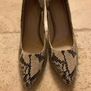 Cole Haan Snakeskin pumps